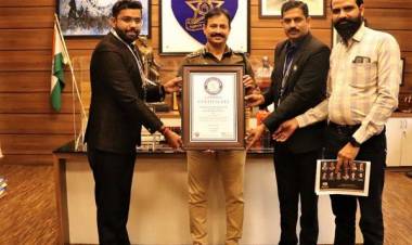 आयपीएस अधिकारी कृष्णप्रकाश यांची वर्ल्ड बूक ऑफ रेकॉर्ड मध्ये नोंद  