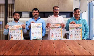 संजोग वाघेरे पाटील व नाना काटे यांच्या हस्ते शाम जगताप यांच्या दिनदर्शिकेचे प्रकाशन