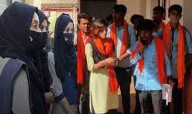 हिजाब प्रकरणावरून मोठा राडा 