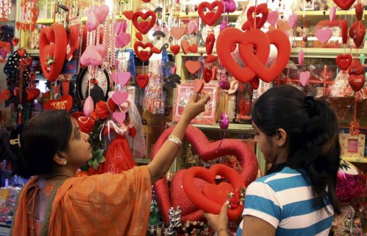 प्रेमदिनासाठी बाजारपेठा सज्ज 
