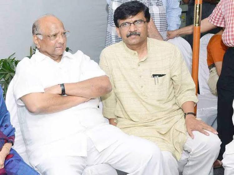 राजकीय चर्चांना उधाण; संजय राऊत शरद पवारांची भेट घेण्यासाठी ‘सिलव्हर ओक’वर