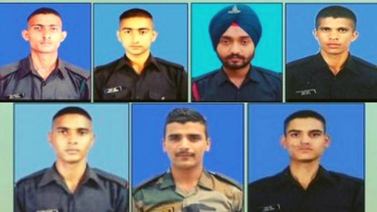 हिमस्खलनात भारतीय लष्कराच्या ७ जवानांचा मृत्यू
