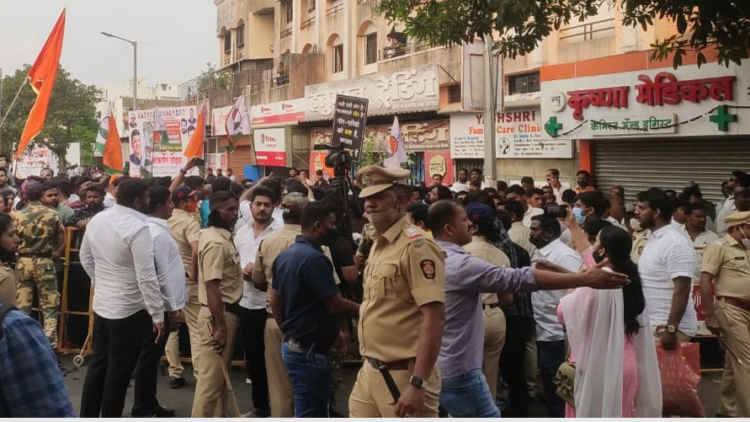 राष्ट्रवादी-भाजप कार्यकर्त्यांमध्ये हाणामारी