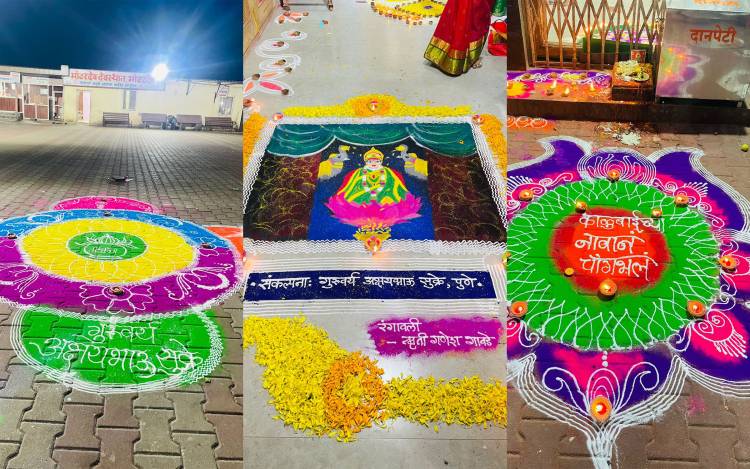 त्रिपुरारी पौर्णिमेनिमित्त शेकडो दिव्यांनी सजला मांढरगड