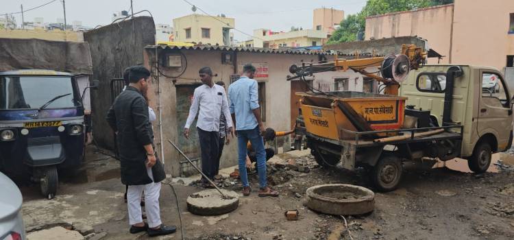 भाजपच्या अर्धवट कामाला यश साने यांचा पूर्णविराम 