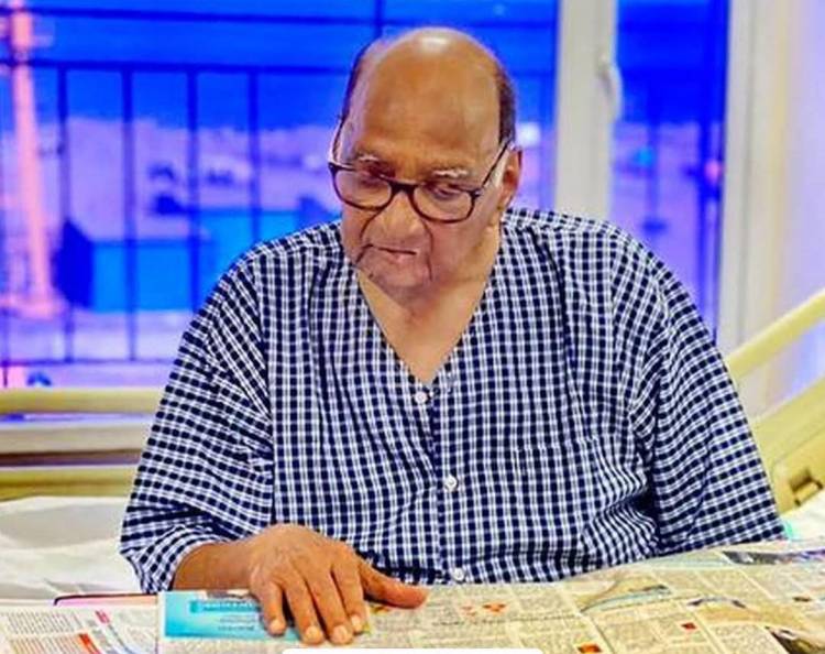 शरद पवार साहेब ठणठणीत; कार्यकर्त्यांच्या चिंतेलाआमदार रोहित पवार यांनी दिला पूर्णविराम...