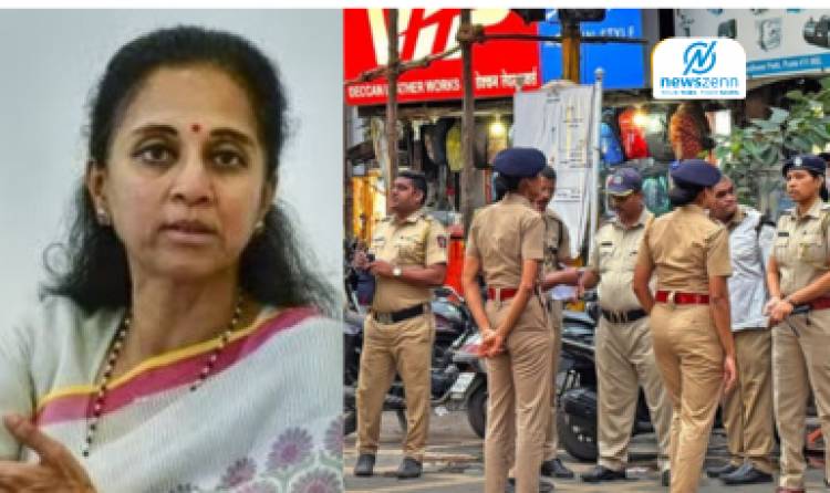 Supriya Sule : पोलीस प्रशासन नेमकं काय सिद्ध करु पाहतंय? सुप्रिया सुळेंचा जमावबंदीवरून खरमरीत सवाल